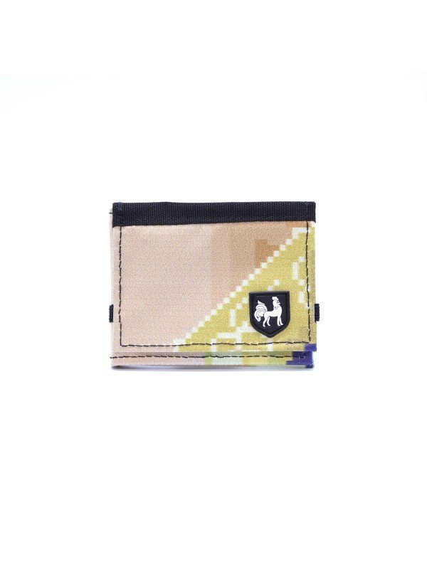 Nukak Cartera Reciclada Lompakko Naranja-Amarillo