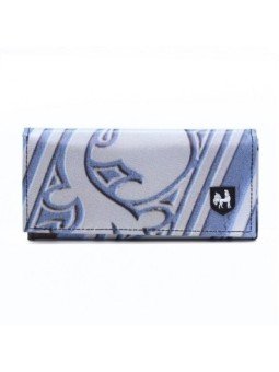 Monedero Mujer VAHO Blanco y Celeste | Original