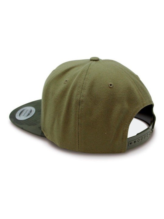 Gorra FLEXFIT 6089CV Snapback camuflaje oliva