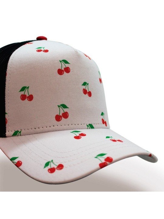 Gorra trucker TOP HATS Cerezas Talla Adulto Ajustable