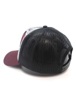 Gorra TOP HATS Rapper Cotton camel marrón blanco
