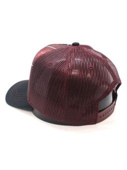 Gorra trucker TOP HATS Hoja Roja Talla Adulto Ajustable