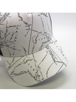 Gorra trucker TOP HATS Mapa Talla Adulto Ajustable
