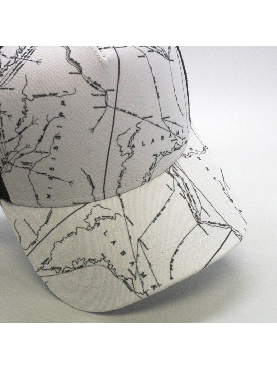 Gorra trucker TOP HATS Mapa Talla Adulto Ajustable