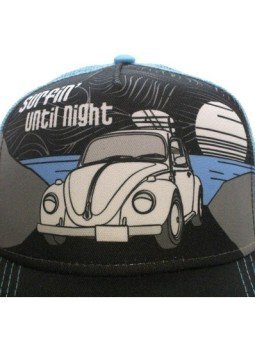 Gorra trucker TOP HATS Surfin’ Until Night Talla Adulto Ajustable