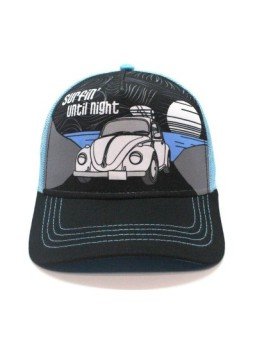 Gorra trucker TOP HATS Surfin’ Until Night Talla Adulto Ajustable