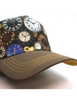 Gorra trucker TOP HATS Relojes Talla Adulto Ajustable