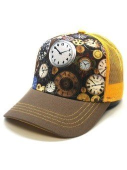 Gorra trucker TOP HATS Relojes Talla Adulto Ajustable