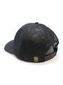 Pack 2 Gorras de rejilla Top Hats KING + QUEEN negro