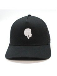 Gorra de rejilla Top Hats MUJER AFRO negro