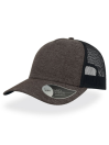 Gorra Rapper Melange Atlantis trucker marron