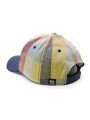 Jeans Cap Multicolor Crown Denim Visor Adult Size Top Hats