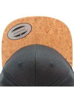 Gorra FLEXFIT de Visera Plana con Visera de Corcho | Estilo Urbano