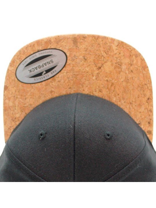 FLEXFIT Flat SNAPBACK Cap with Cork Visor | Urban Style and Premium Design