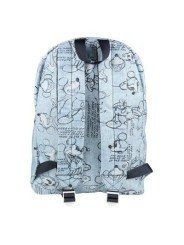 Mochila Mickey Mouse Celeste | Ligera y Práctica