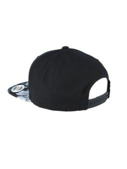 Gorra Flexfit Snapback con Visera Plana Estampada de Rosas | Ajustable