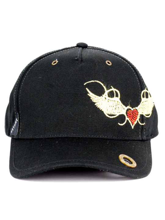 Atlantis GOLDEN WINGS Key One black colour Cap