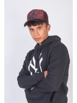 Gorra trucker TOP HATS Hoja Roja Talla Adulto Ajustable