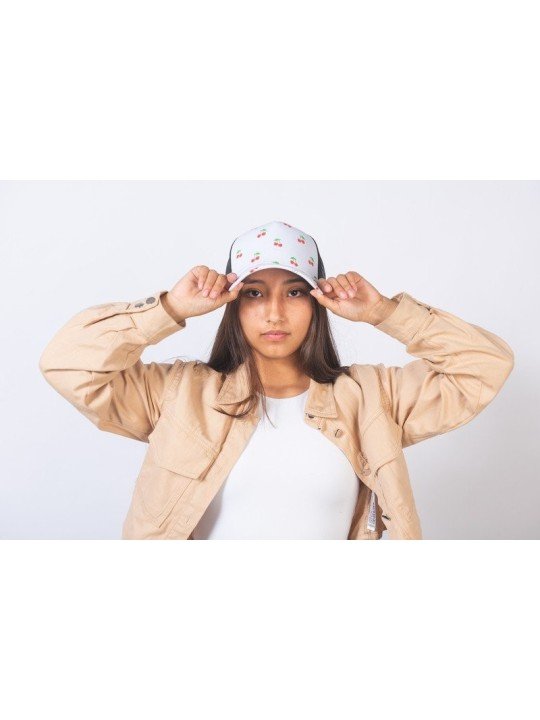 Gorra trucker TOP HATS Cerezas Talla Adulto Ajustable