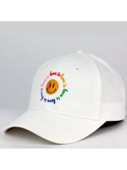 Gorra trucker TOP HATS LOVE IS LOVE LGTBIQ+ Talla Adulto Ajustable