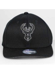 Milwaukee BUCKS NBA Melange logo INTL120 Mitchell & Ness black Cap