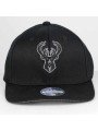 Milwaukee BUCKS NBA Melange logo INTL120 Mitchell & Ness black Cap
