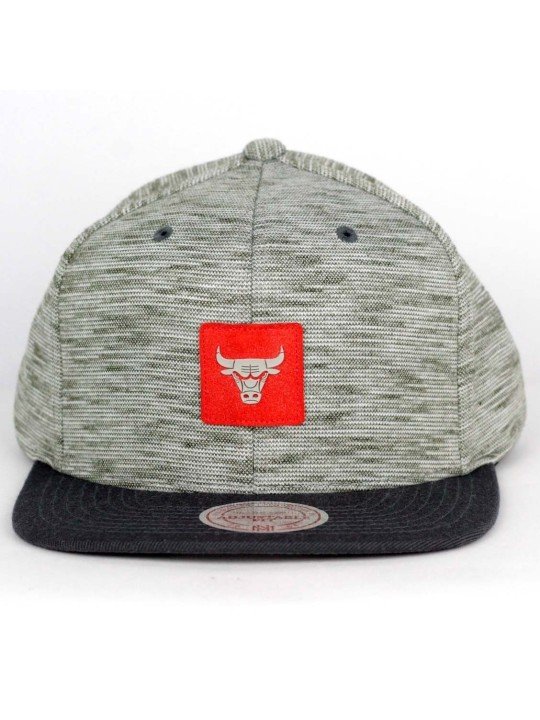 Gorra Chicago BULLS NBA Brushed Melange 353VZ Mitchell and Ness gris