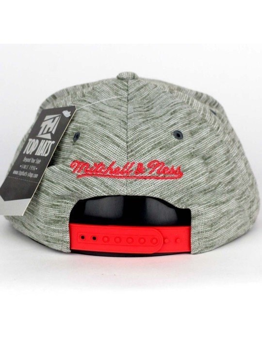 Gorra Chicago BULLS NBA Brushed Melange 353VZ Mitchell and Ness gris