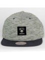 Brooklyn NETS NBA Brushed Melange 353VZ Mitchell and Ness grey cap