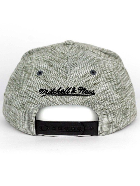 Brooklyn NETS NBA Brushed Melange 353VZ Mitchell and Ness grey cap