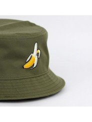 TOP HATS Open BANANA Bucket Hat