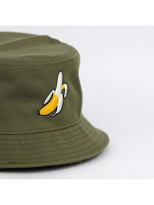 TOP HATS Open BANANA Bucket Hat