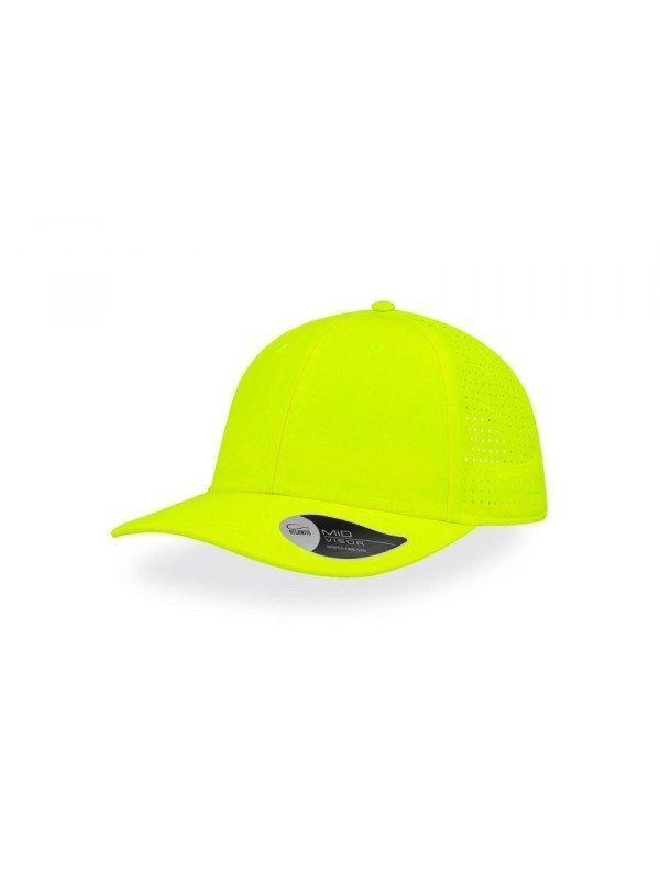 gorra breezy atlantis color amarillo fluorescente