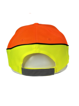 Gorra de Caza con Jabalí Bordado Fluorescente | Alta Visibilidad y Estilo