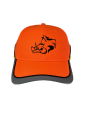 Fluorescent Wild pig Embroidered Hunting Cap | High Visibility & Style |Top Hats