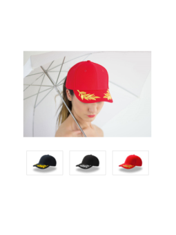 Gorra Atlantis con Laureles Bordados en la Visera | Gorra Premium