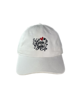 Gorra I LOVE YOU Heart and Crown Especial San Valentin