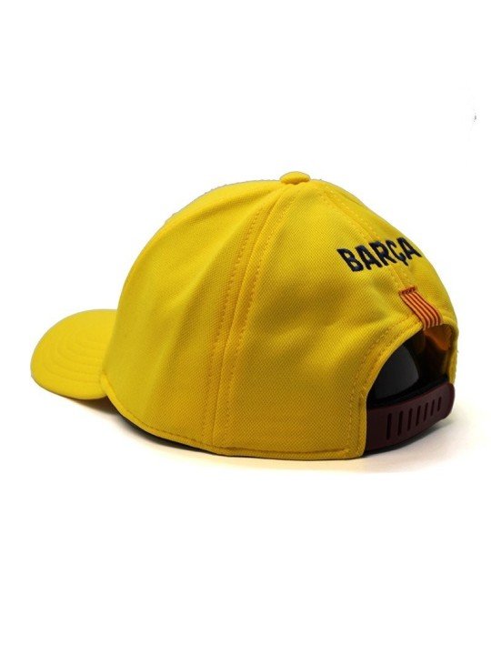 Gorra FCB BARÇA 2º equipo amarillo