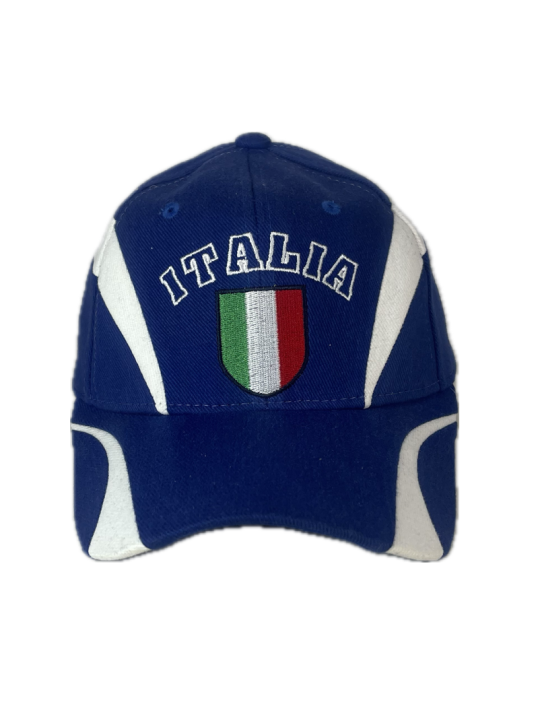Gorra ITALIA con Escudo Bordado | Gorra Italia Premium