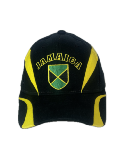Gorra JAMAICA Bordada | Escudo con Bandera de Jamaica