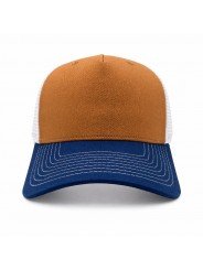 Gorra Trucker Tricolor de Rejilla Top Hats | Gorra Personalizable de Tres Colores