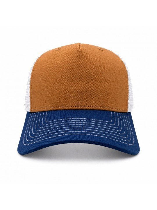 Gorra Trucker Tricolor de Rejilla Top Hats | Gorra Personalizable de Tres Colores