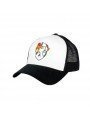 Shop the Top Hats Pride trucker cap featuring a heart and rainbow character embroidery. An original mesh cap celebrating diversi