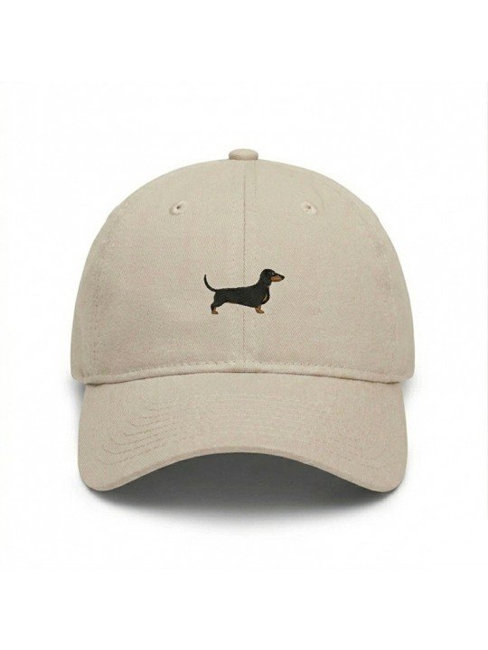 Gorra Bordada con Perro Teckel Personalizado | Top Hats