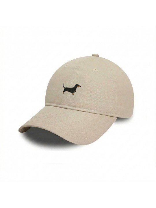 Gorra Bordada con Perro Teckel Personalizado | Top Hats