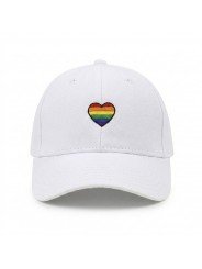 Gorra con Corazón LGTBI Bordado | Estilo Urbano Pride de Top Hats