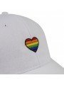 Gorra con Corazón LGTBI Bordado | Estilo Urbano Pride de Top Hats