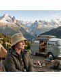 Sombrero Bordado Adventurer de Poliéster Reciclado | Estilo Sostenible y Outdoor
