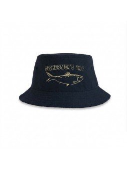 Sombrero Bordado Fishermen Bay | Sombrero de Estilo Pesquero en Poliéster Reciclado