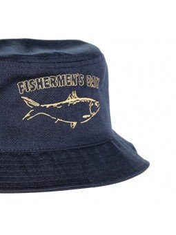 Sombrero Bordado Fishermen Bay | Sombrero de Estilo Pesquero en Poliéster Reciclado
